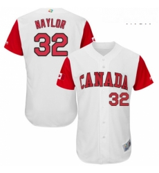 Mens Canada Baseball Majestic 32 Josh Naylor White 2017 World Baseball Classic Authentic Team Jersey Mens Canada Baseball Majestic 32 Josh Naylor White 2017 World Baseball Classic Authentic Team Jersey