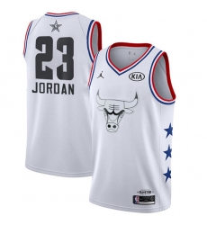 Bulls #23 Michael Jordan White Basketball Jordan Swingman 2019 All Star Game Jersey Bulls #23 Michael Jordan White Basketball Jordan Swingman 2019 All Star Game Jersey