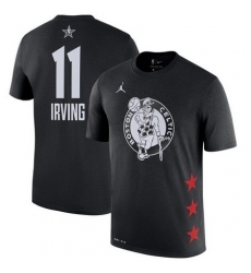 Celtics 11 Kyrie Irving Black 2019 NBA All Star Game Men's T Shirt Celtics 11 Kyrie Irving Black 2019 NBA All Star Game Men's T Shirt