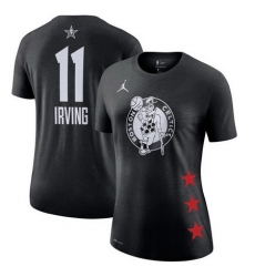 Celtics 11 Kyrie Irving Black 2019 NBA All Star Game Women's T Shirt Celtics 11 Kyrie Irving Black 2019 NBA All Star Game Women's T Shirt