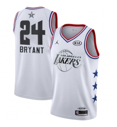 Lakers #24 Kobe Bryant White Basketball Jordan Swingman 2019 All Star Game Jersey Lakers #24 Kobe Bryant White Basketball Jordan Swingman 2019 All Star Game Jersey