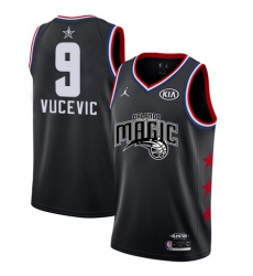 Magic 9 Nikola Vucevic Black Youth Basketball Jordan Swingman 2019 AllStar Game Jersey Magic 9 Nikola Vucevic Black Youth Basketball Jordan Swingman 2019 AllStar Game Jersey