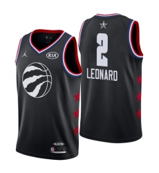 Men 2019 NBA All-Star Raptors #2 Kawhi Leonard Black Jersey Men 2019 NBA All-Star Raptors #2 Kawhi Leonard Black Jersey