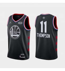 Men Warriors #11 Klay Thompson 2019 All-Star Game Jersey Black Men Warriors #11 Klay Thompson 2019 All-Star Game Jersey Black
