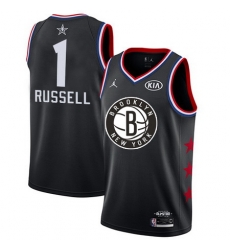 Nets 1 DAngelo Russell Black Youth Basketball Jordan Swingman 2019 AllStar Game Jersey Nets 1 DAngelo Russell Black Youth Basketball Jordan Swingman 2019 AllStar Game Jersey