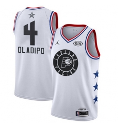 Pacers 4 Victor Oladipo White Youth Basketball Jordan Swingman 2019 AllStar Game Jersey Pacers 4 Victor Oladipo White Youth Basketball Jordan Swingman 2019 AllStar Game Jersey