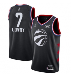 Raptors #7 Kyle Lowry Black Basketball Jordan Swingman 2019 All Star Game Jersey Raptors #7 Kyle Lowry Black Basketball Jordan Swingman 2019 All Star Game Jersey