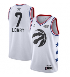 Raptors #7 Kyle Lowry White Basketball Jordan Swingman 2019 All Star Game Jersey Raptors #7 Kyle Lowry White Basketball Jordan Swingman 2019 All Star Game Jersey
