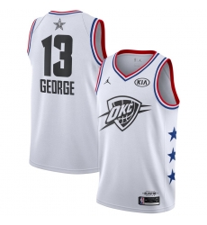 Thunder 13 Paul George White 2019 NBA All Star Game Jordan Brand Swingman Jersey Thunder 13 Paul George White 2019 NBA All Star Game Jordan Brand Swingman Jersey