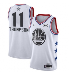 Warriors 11 Klay Thompson White Youth Basketball Jordan Swingman 2019 AllStar Game Jersey Warriors 11 Klay Thompson White Youth Basketball Jordan Swingman 2019 AllStar Game Jersey