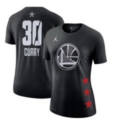 Warriors 30 Stephen Curry Black 2019 NBA All Star Game Women's T Shirt Warriors 30 Stephen Curry Black 2019 NBA All Star Game Women's T Shirt