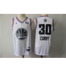 Warriors 30 Stephen Curry White 2019 NBA All Star Game Jordan Brand Swingman Jersey Warriors 30 Stephen Curry White 2019 NBA All Star Game Jordan Brand Swingman Jersey