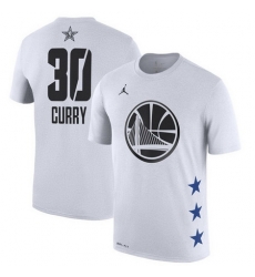 Warriors 30 Stephen Curry White 2019 NBA All Star Game Men's T Shirt Warriors 30 Stephen Curry White 2019 NBA All Star Game Men's T Shirt