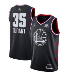 Warriors #35 Kevin Durant Black Basketball Jordan Swingman 2019 All Star Game Jersey Warriors #35 Kevin Durant Black Basketball Jordan Swingman 2019 All Star Game Jersey