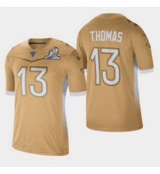 Men's New Orleans Saints #13 Michael Thomas 2020 NFC Pro Bowl Game Jersey Men's New Orleans Saints #13 Michael Thomas 2020 NFC Pro Bowl Game Jersey