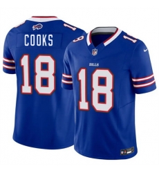 Men Buffalo Bills 18 Brandin Cooks Blue 2025 F U S E Vapor Untouchable Limited Stitched Football Jersey Men Buffalo Bills 18 Brandin Cooks Blue 2025 F U S E Vapor Untouchable Limited Stitched Football Jersey