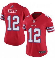 Womens Nike Buffalo Bills 12 Jim Kelly Limited Red Rush Vapor Untouchable NFL Jersey Womens Nike Buffalo Bills 12 Jim Kelly Limited Red Rush Vapor Untouchable NFL Jersey