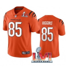 Nike Cincinati Bengals 85 Tee Higgins Orange 2022 Super Bowl LVI Vapor Limited Jersey Nike Cincinati Bengals 85 Tee Higgins Orange 2022 Super Bowl LVI Vapor Limited Jersey