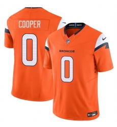 Men Denver Broncos 0 Jonathon Cooper Orange 2025 F U S E Vapor Limited Stitched Football Jersey Men Denver Broncos 0 Jonathon Cooper Orange 2025 F U S E Vapor Limited Stitched Football Jersey