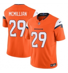 Men Denver Broncos 29 Ja Quan McMillan Orange 2025 F U S E Vapor Limited Stitched Football Jersey Men Denver Broncos 29 Ja Quan McMillan Orange 2025 F U S E Vapor Limited Stitched Football Jersey