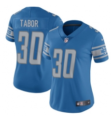 Nike Lions #30 Teez Tabor Light Blue Team Color Womens Stitched NFL Vapor Untouchable Limited Jersey Nike Lions #30 Teez Tabor Light Blue Team Color Womens Stitched NFL Vapor Untouchable Limited Jersey