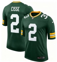 Men Green Bay Packers Brandon Cisse #2 Green Stitched F U S E NFL Jersey Men Green Bay Packers Brandon Cisse #2 Green Stitched F U S E NFL Jersey