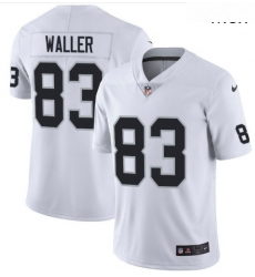 Oakland Raiders 83 Darren Waller White Vapor Limited Jersey Oakland Raiders 83 Darren Waller White Vapor Limited Jersey