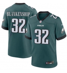 Men's Philadelphia Eagles Nike Reed Blankenship #32 Green Stitched NFL Jersey Men's Philadelphia Eagles Nike Reed Blankenship #32 Green Stitched NFL Jersey