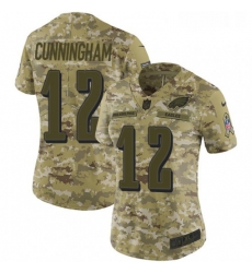 Womens Nike Philadelphia Eagles 12 Randall Cunningham Limited Camo 2018 Salute to Service NFL Jersey Womens Nike Philadelphia Eagles 12 Randall Cunningham Limited Camo 2018 Salute to Service NFL Jersey