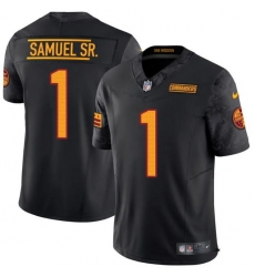 Men Washington Commanders Deebo Samuel Sr. #1 Black F U S E Stitched NFL Jersey Men Washington Commanders Deebo Samuel Sr. #1 Black F U S E Stitched NFL Jersey