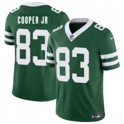 Men New York Jets  83 Omar Cooper Jr Green 2026 Draft F U S E  Vapor Untouchable Limited Stitched Jersey
