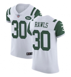 Nike Jets #30 Thomas Rawls White Mens Stitched NFL Vapor Untouchable Elite Jersey Nike Jets #30 Thomas Rawls White Mens Stitched NFL Vapor Untouchable Elite Jersey