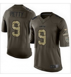 Nike New York Jets #9 Bryce Petty Green Mens Stitched NFL Limited Salute to Service Jersey Nike New York Jets #9 Bryce Petty Green Mens Stitched NFL Limited Salute to Service Jersey