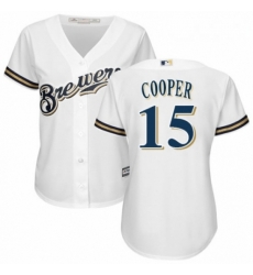 Womens Majestic Milwaukee Brewers 15 Cecil Cooper Authentic Navy Blue Alternate Cool Base MLB Jersey Womens Majestic Milwaukee Brewers 15 Cecil Cooper Authentic Navy Blue Alternate Cool Base MLB Jersey