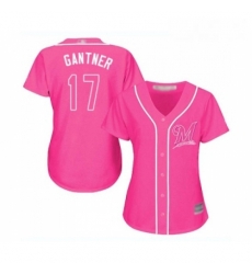 Womens Milwaukee Brewers 17 Jim Gantner Replica Pink Fashion Cool Base Baseball Jersey Womens Milwaukee Brewers 17 Jim Gantner Replica Pink Fashion Cool Base Baseball Jersey