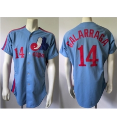 Men Montreal Expos Andres Galarraga #14 Baby Blue Stitched MLB jersey Men Montreal Expos Andres Galarraga #14 Baby Blue Stitched MLB jersey