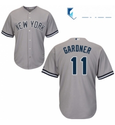 Youth Majestic New York Yankees 11 Brett Gardner Replica Grey Road MLB Jersey Youth Majestic New York Yankees 11 Brett Gardner Replica Grey Road MLB Jersey