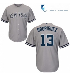 Youth Majestic New York Yankees 13 Alex Rodriguez Replica Grey Road MLB Jersey Youth Majestic New York Yankees 13 Alex Rodriguez Replica Grey Road MLB Jersey