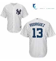 Youth Majestic New York Yankees 13 Alex Rodriguez Replica White Home MLB Jersey Youth Majestic New York Yankees 13 Alex Rodriguez Replica White Home MLB Jersey