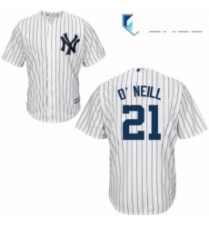 Youth Majestic New York Yankees 21 Paul ONeill Replica White Home MLB Jersey Youth Majestic New York Yankees 21 Paul ONeill Replica White Home MLB Jersey