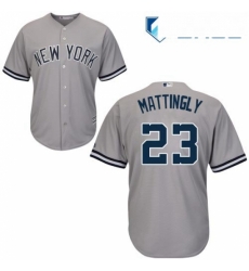 Youth Majestic New York Yankees 23 Don Mattingly Replica Grey Road MLB Jersey Youth Majestic New York Yankees 23 Don Mattingly Replica Grey Road MLB Jersey