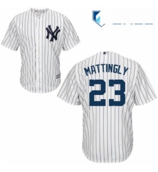 Youth Majestic New York Yankees 23 Don Mattingly Replica White Home MLB Jersey Youth Majestic New York Yankees 23 Don Mattingly Replica White Home MLB Jersey