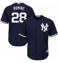 Youth Majestic New York Yankees 28 Austin Romine Authentic Navy Blue Alternate MLB Jersey Youth Majestic New York Yankees 28 Austin Romine Authentic Navy Blue Alternate MLB Jersey