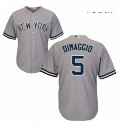 Youth Majestic New York Yankees 5 Joe DiMaggio Replica Grey Road MLB Jersey Youth Majestic New York Yankees 5 Joe DiMaggio Replica Grey Road MLB Jersey