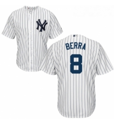 Youth Majestic New York Yankees 8 Yogi Berra Replica White Home MLB Jersey Youth Majestic New York Yankees 8 Yogi Berra Replica White Home MLB Jersey