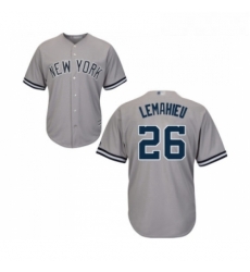 Youth New York Yankees 26 DJ LeMahieu Authentic Grey Road Baseball Jersey Youth New York Yankees 26 DJ LeMahieu Authentic Grey Road Baseball Jersey