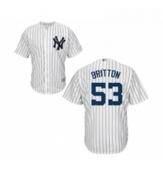 Youth New York Yankees 53 Zach Britton Authentic White Home Baseball Jersey Youth New York Yankees 53 Zach Britton Authentic White Home Baseball Jersey