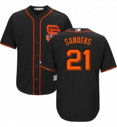Youth Majestic San Francisco Giants 21 Deion Sanders Authentic Black Alternate Cool Base MLB Jersey Youth Majestic San Francisco Giants 21 Deion Sanders Authentic Black Alternate Cool Base MLB Jersey