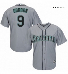 Mens Majestic Seattle Mariners 9 Dee Gordon Replica Grey Road Cool Base MLB Jersey Mens Majestic Seattle Mariners 9 Dee Gordon Replica Grey Road Cool Base MLB Jersey