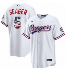 Men's Texas Rangers Corey Seager #5 Fourth of July 2026 Stitched MLB jerseys Men's Texas Rangers Corey Seager #5 Fourth of July 2026 Stitched MLB jerseys